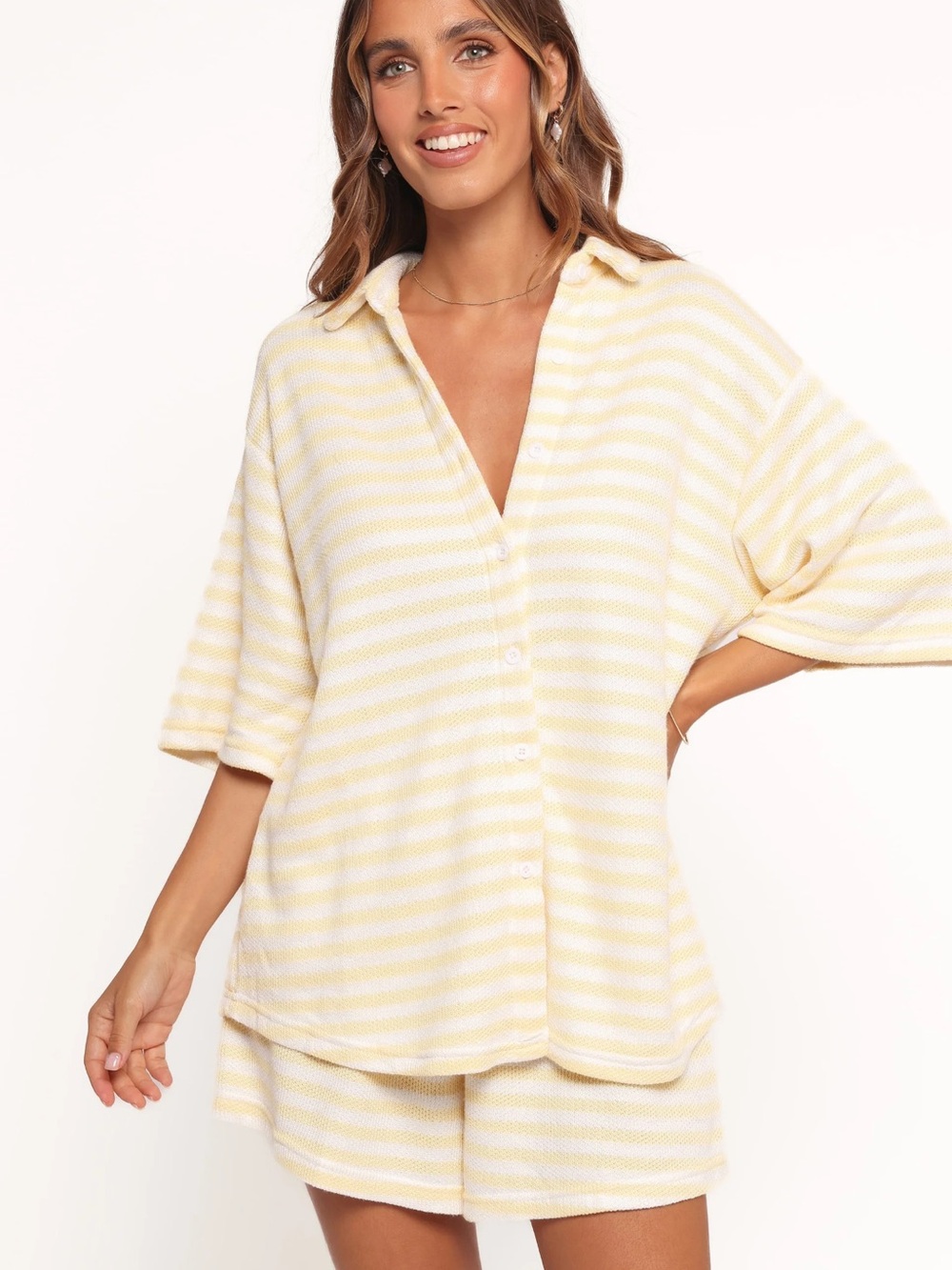 Sunny Knitted Short Set